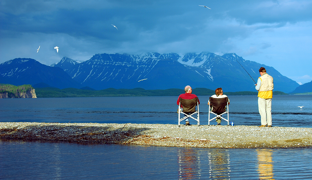 Grosvenor Lodge View After Dinner